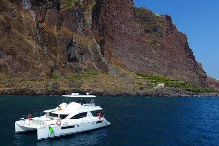 PRIVATISATION D’UN CATAMARAN DE LUXE POUR VOIR DAUPHINS ET BALEINES